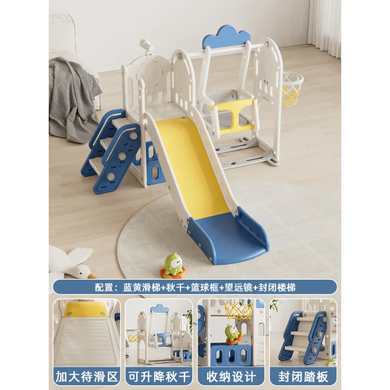 Children's Indoor Slide 3-in-1 for Ages 2-10 Family Playground