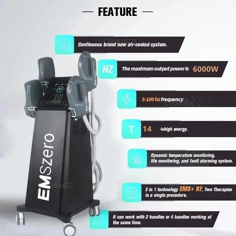 Sculpt Machine EMSZERO Body Contouring Electromagnetic Fat Removal Butt Lift Pelvic Floor StimulatePad
