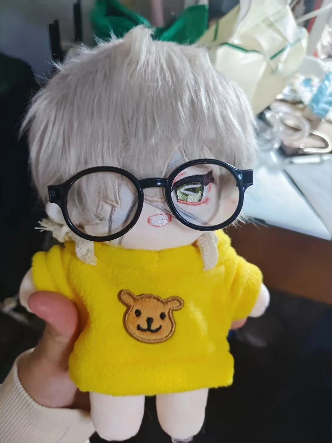 20cm Game Identity V Florian Brand Fire Investigator Cosplay Plush Stuffed Doll Body Dress Up Stuffed Toys Birthday Gifts