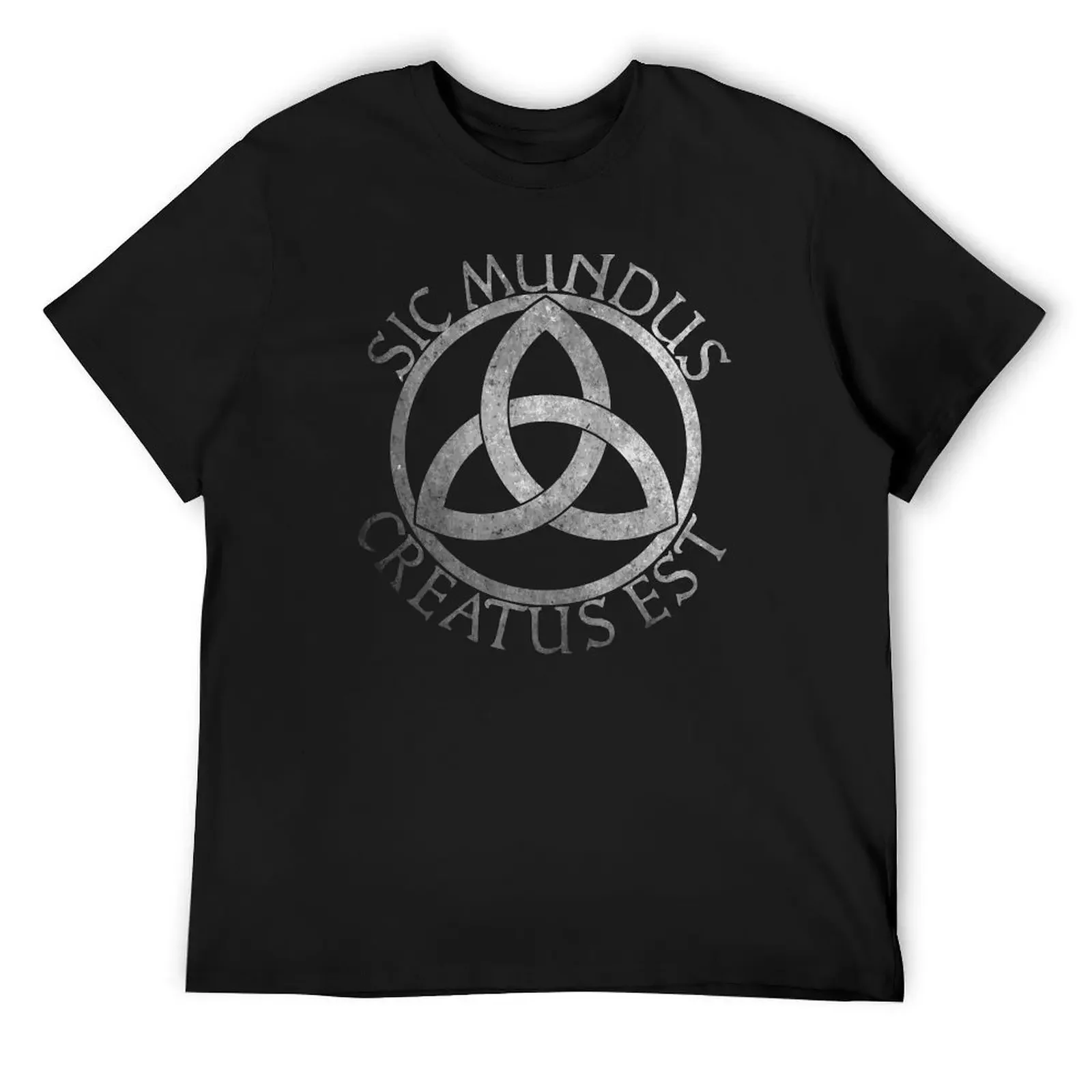 Sic Mundus Creatus Est T-Shirt cute tops summer tops Funny t-shirt rapper graphic tees mens vintage t shirts