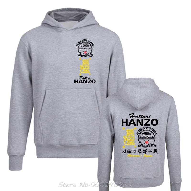 Kill Bill Hattori Hanzo Ninja Samurai Katana Swordsmith Japanese New Hoodie Fashion Hot Brand Concert Hoody Harajuku Sweatshirt