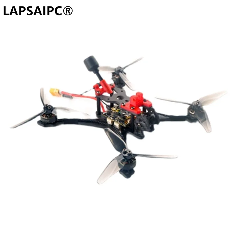 Lapsaipc for Happymodel Crux35 3.5 Inch 4S Micro Freestyle Racing Drone w/ 3500KV FPV Digital HD Camera ELRS