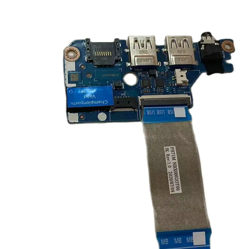 MLLSE STOCK FH51M LS-J871P LS-J874P FH51S LS-J881P FOR Acer Nitro 5 AN515-55  AN515-57 ENTERNET USB AUDIO BOARD POWER  BUTTON