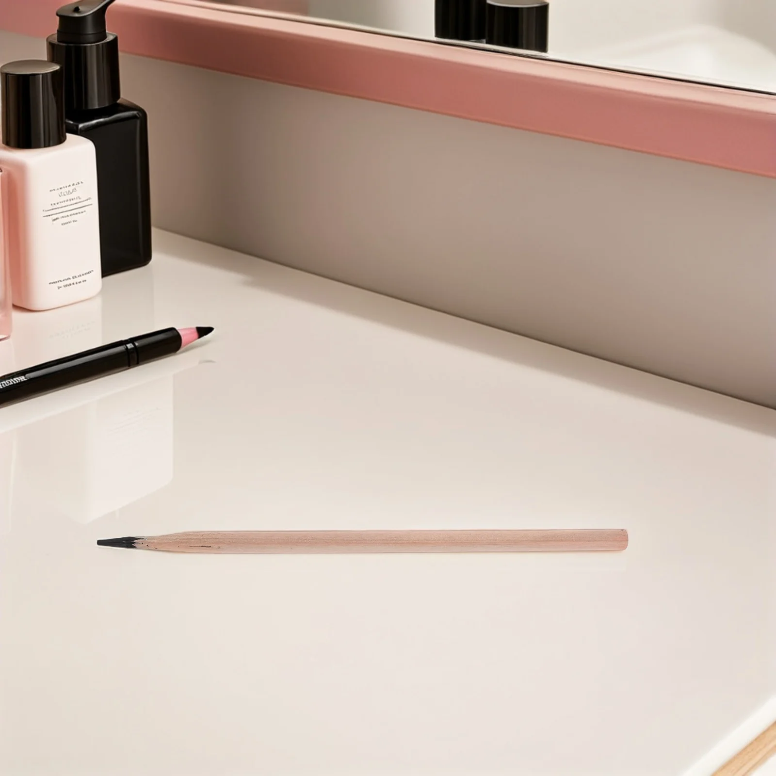 3Pcs Waterproof Eyebrow Pencil Design Sweatproof Smudgeproof Natural Brow Enhancer Precise Eyebrow Filler Makeup Tool
