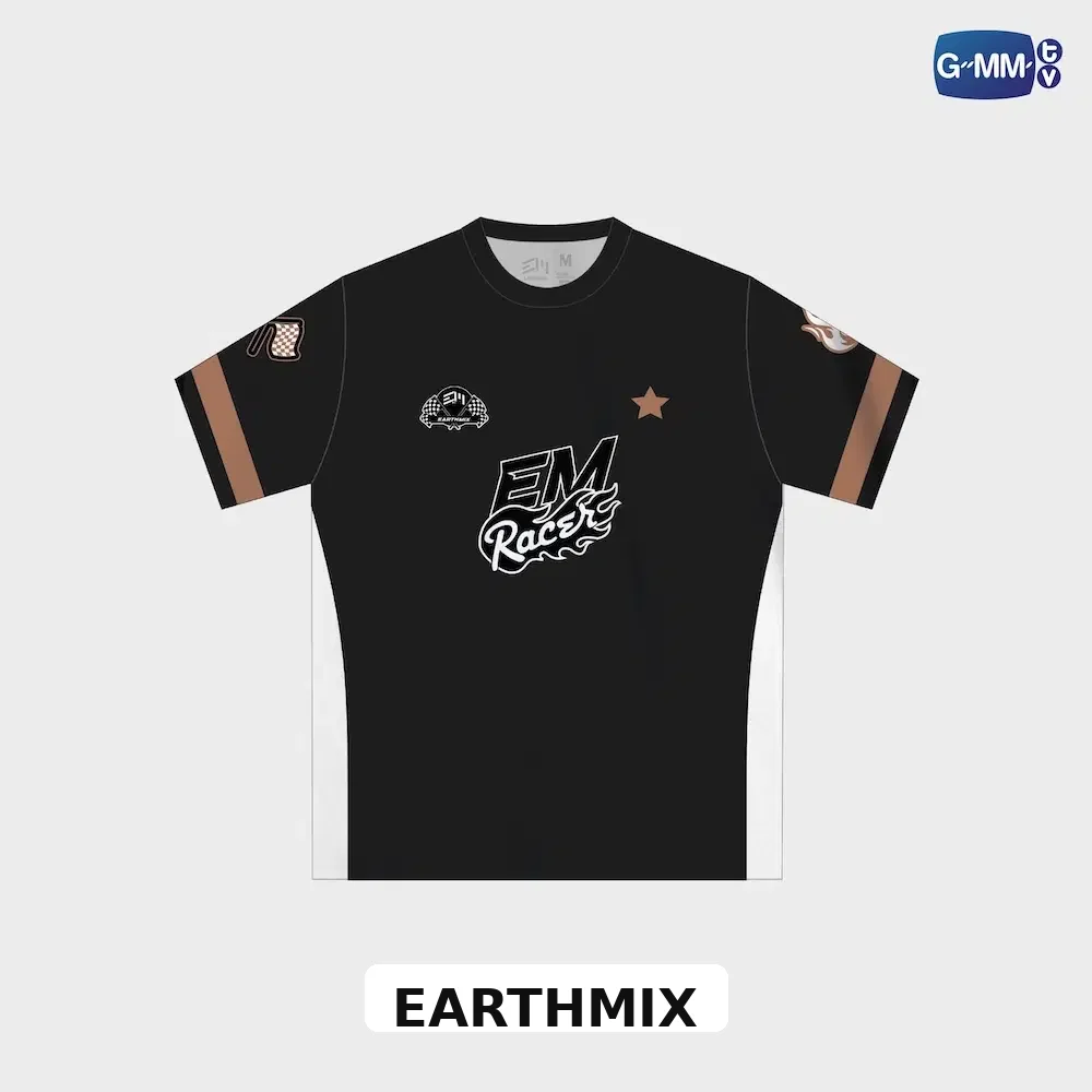 Image of GMMTV LOL Fan Fest 2026 Trikot Shirt EarthMix GeminiFourth FirstKhaotung PondPhuwin BounPrem Thai Drama Unisex T-Shirts