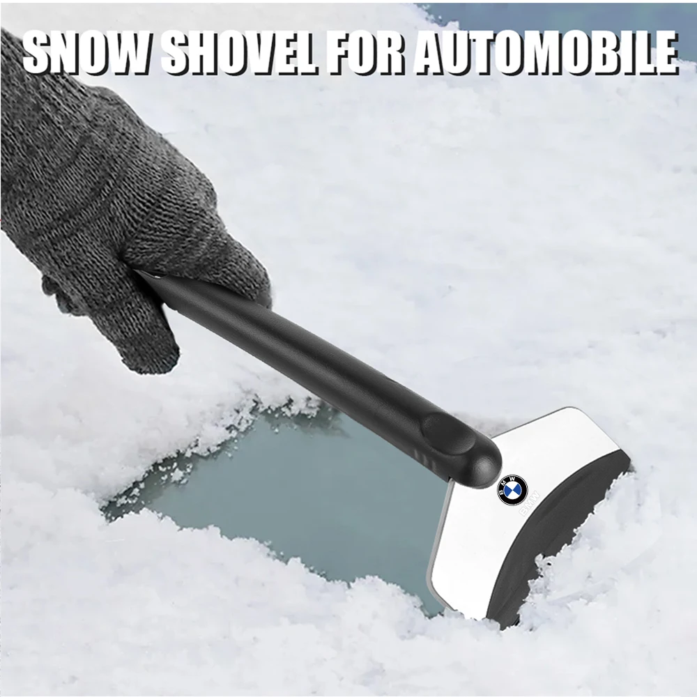 Multifunction Car Snow Shovel Winter Windshield Defrosting Ice Scraper Tool Auto Accessories For BMW M Performance E91 E84 E70