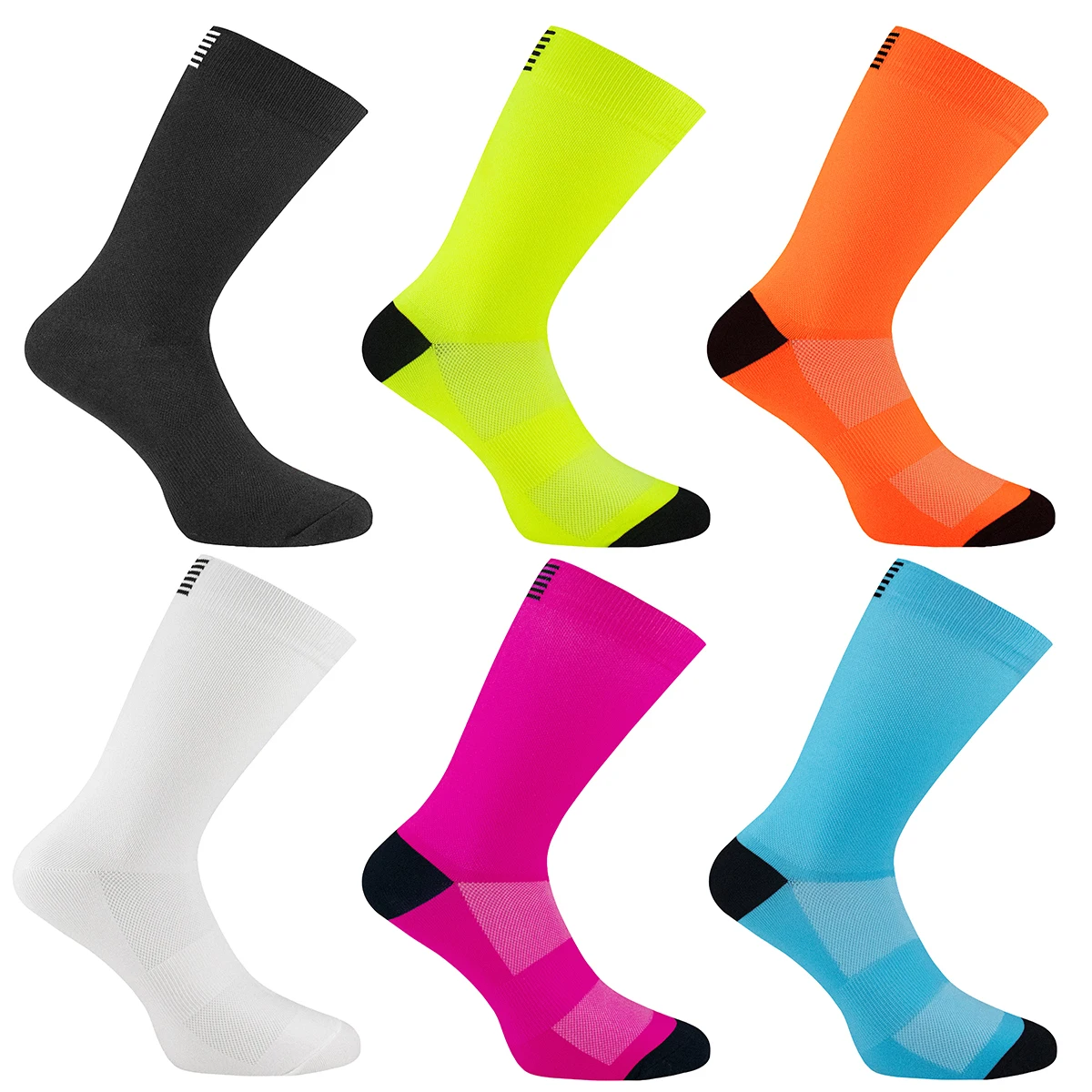 Qualität Frauen Männer Radsport Beruf High Team Socken Fahrrads ocken atmungsaktive Fahrrads ocken Outdoor Sportswear Renn socken 2021