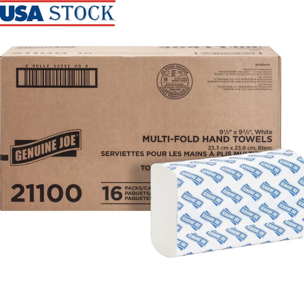 

4 упаковки разноцветных бумажных полотенец, 250 листов, раздача без помощи рук, защита от перекрестных загрязнений, тисненый дизайн, идеальные общественные туалеты