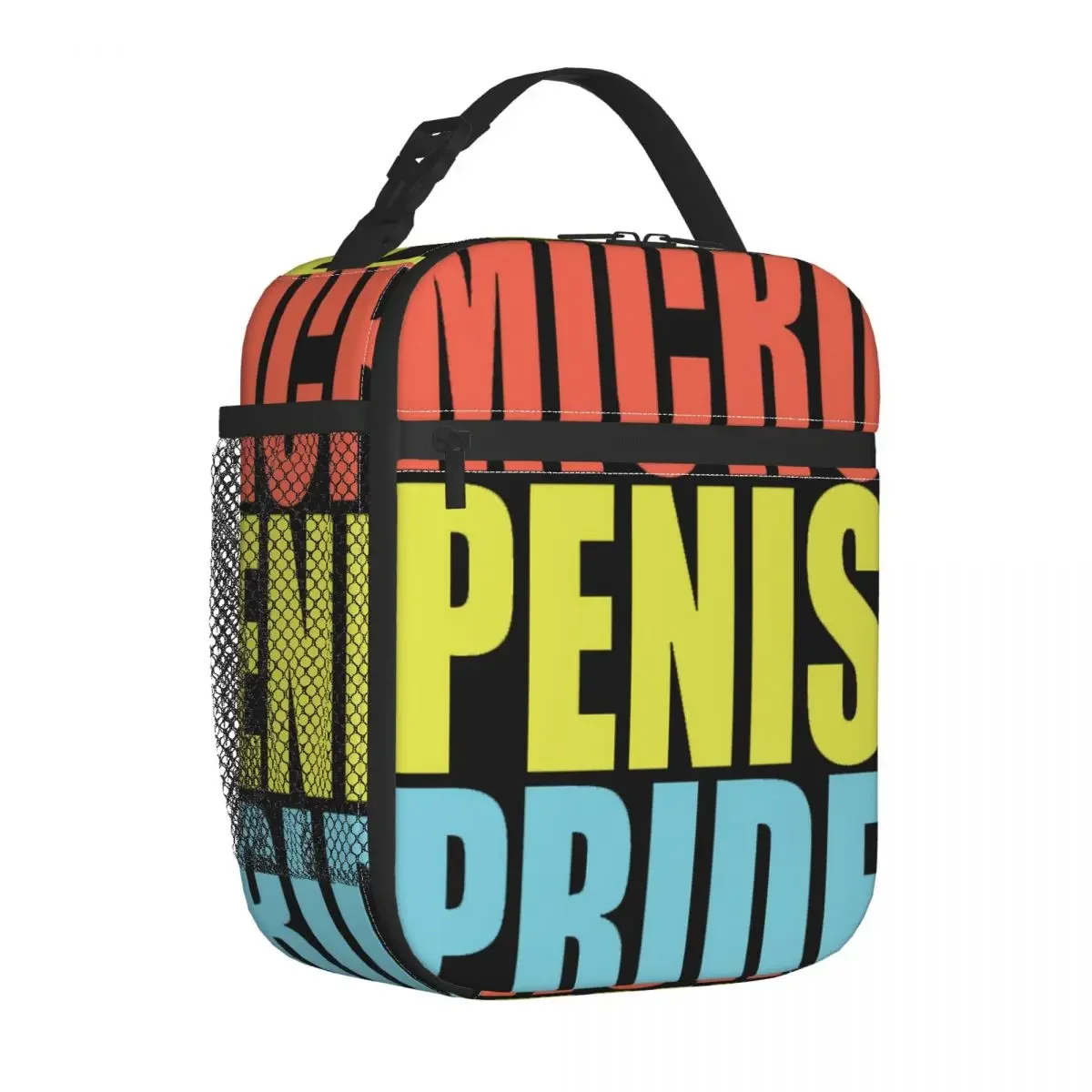 Insulated Lunch Bag Micro Penis Pride Lunch Box Tote Food Handbag