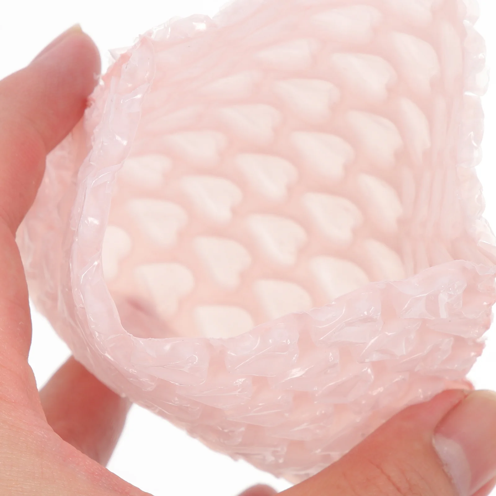60Pcs Heart Bubble Bags Double Walled Cushioning Packaging Bags Protective Mailing Shipping Pouches for Transport Couriers