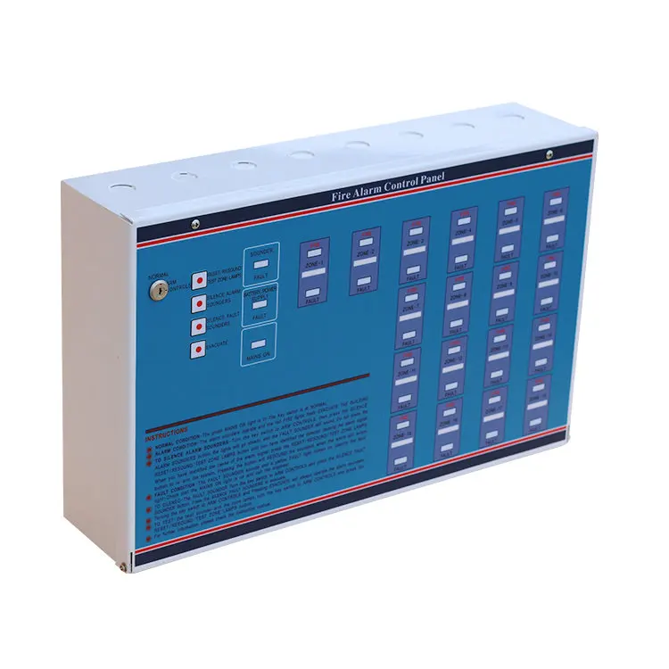 USAFE 2 Zones Conventional Fire Alert Control Panel FACP