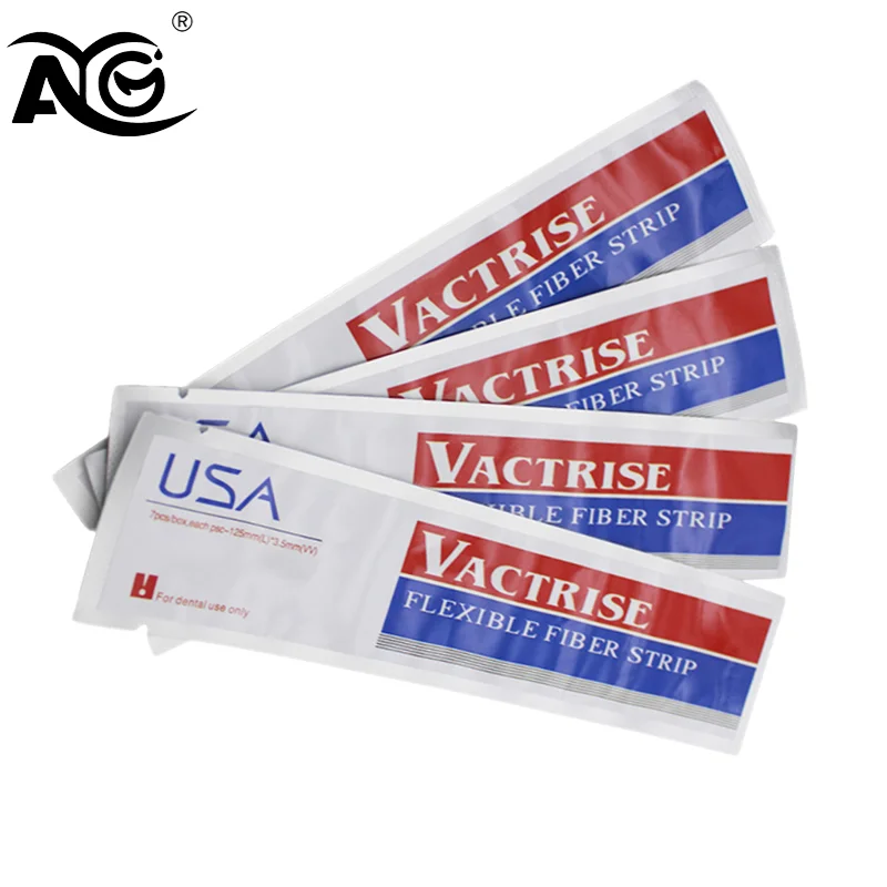 AG 1/3/7Pcs Dental Material Flexible Fiber Strip Glass Splint Loose Tooth Fixation Strips Light Cure Bonding Dentistry Material