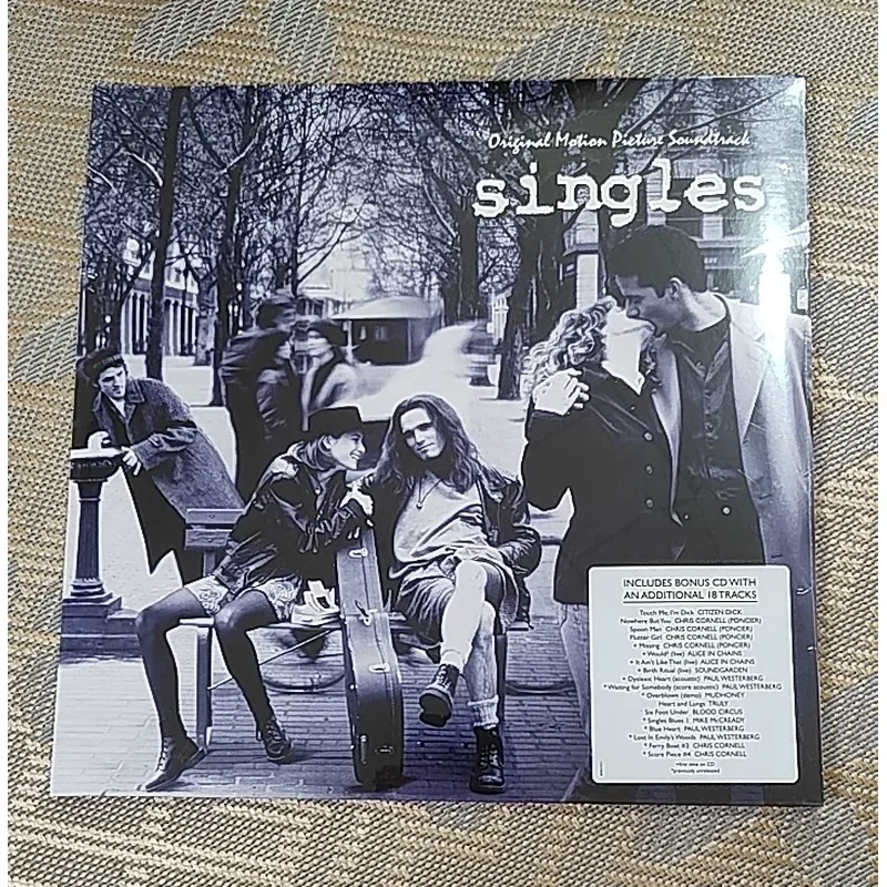 

Vinyl 2LP for Singles Once Upon a Time in Seattle Movie Original Soundtrack Classic OST 25th Anniversary Edition