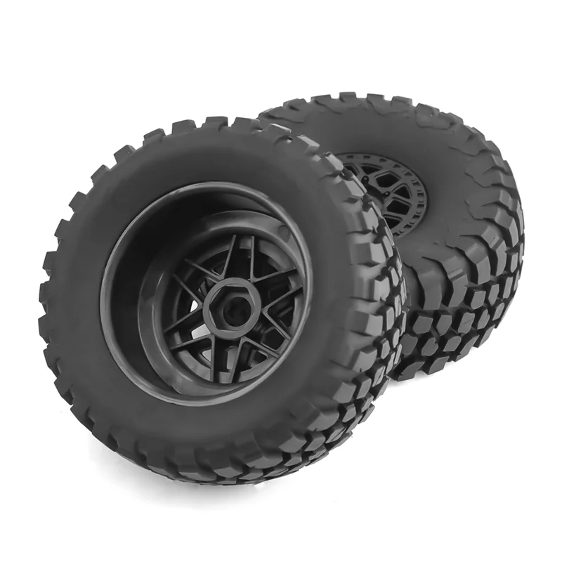 4Pcs 138mm 1/7 Desert Short Course Truck Tire 17mm Wheel Hex for ARRMA Mojave UDR Yikong DF7 RC Car,2