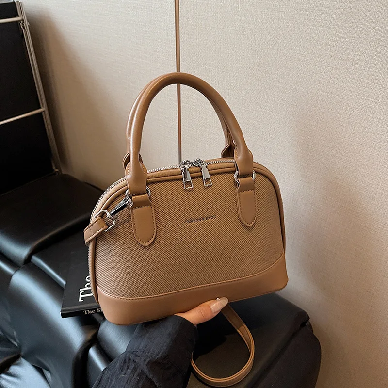 

2025 New Vintage Shoulder Bag for Women Minimalist Crossbody Purse with Top Handle, Unique Day to Night Bag for Daily Use