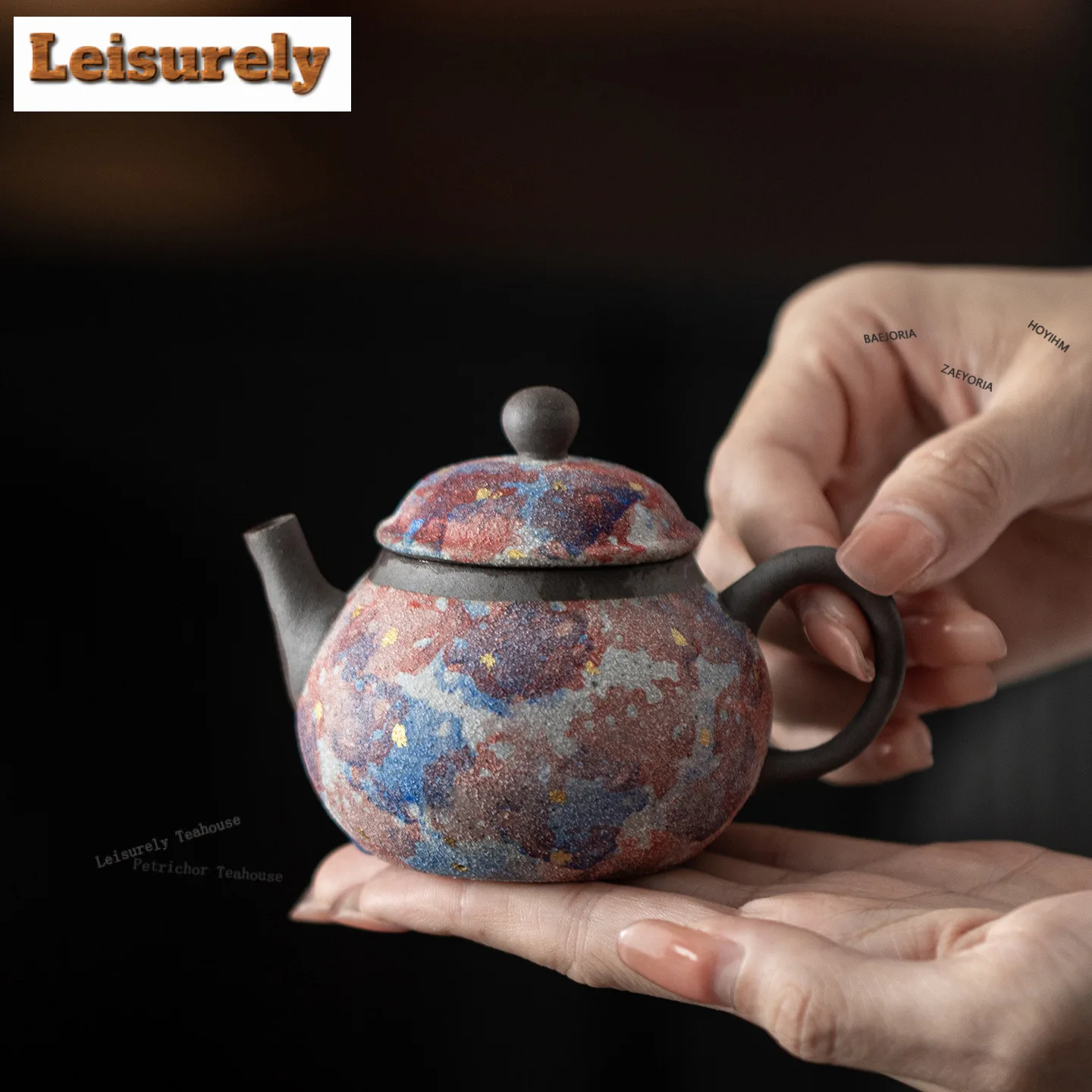 

Чайник-заварник Rock Mineral Star River 130 мл, роскошный, для дома, с отверстием для заваривания, для чая улун, подарочный набор