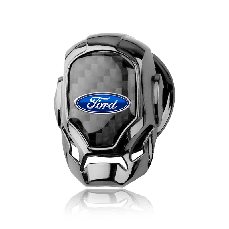 Car Styling Car ONE-CLICK Start Buttons Protective Cover Decoration For Ford Focus Mondeo MK1 MK2 MK4 MK3 Fiesta ST Line Kugo