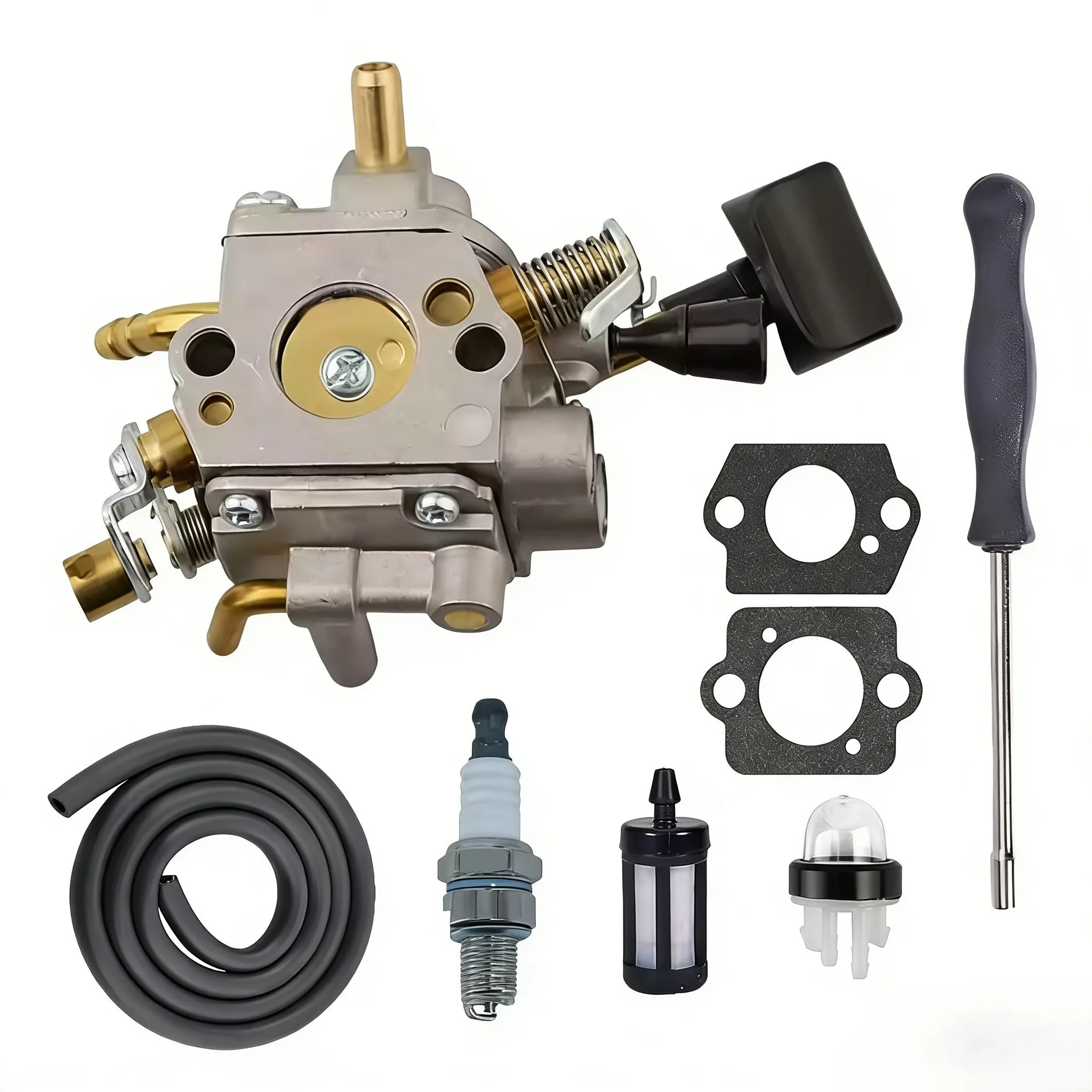 Carburetor Kit Designed for BR800 Model For Leaf Blowers with Full Set of Seals Filters and Connection Components