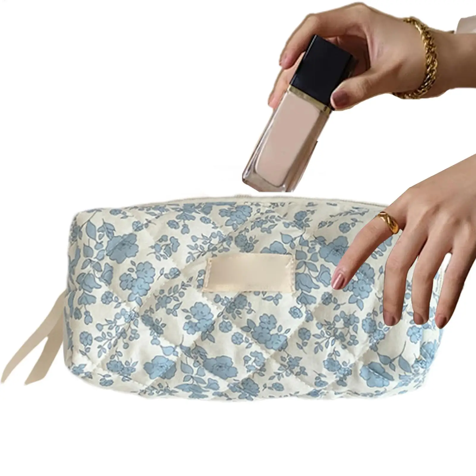 19x8,5x7,5 cm Frische Blumen Stift Tasche Tuch Bleistift Fall Multifunktionale Schreibwaren Lagerung Tasche Student Schule Organizer liefert