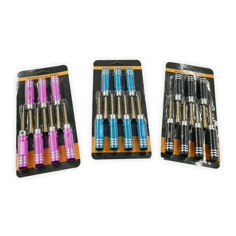 Tournevis hexagonal croisé à fente, outils, Kit de clé à écrou pour Wltoys Trxs Axial RC hélicoptère voiture avion Drone FPV
