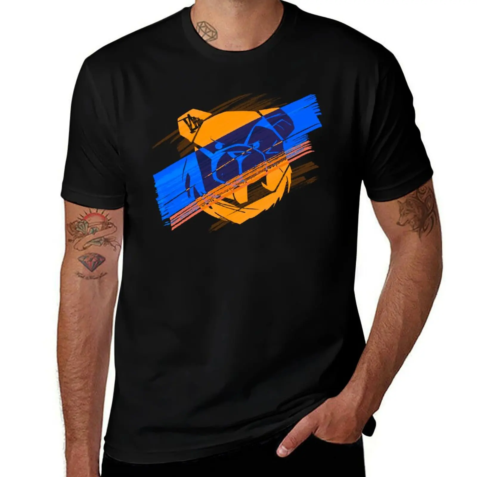 

ROBUST BEAR TRACES 02 T-Shirt cotton tshirt 100% man t shirt cotton high quality T-Shirt
