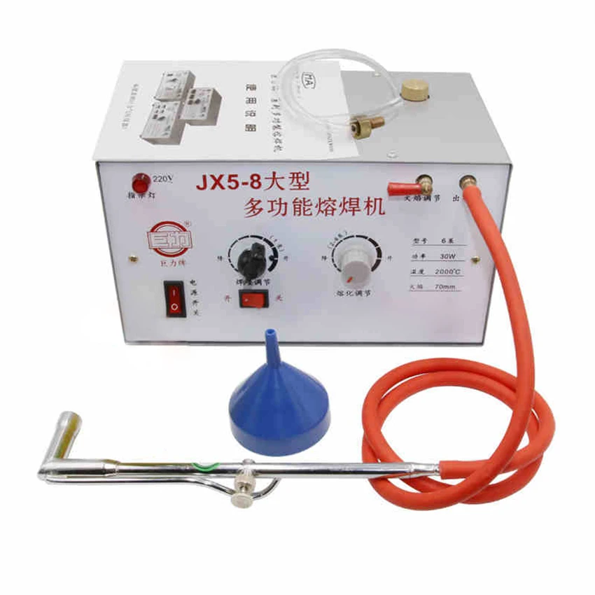 Multi-function 6-speed Jewelry Welding Machine JX5-8 Fusion Welding Melting Machine Gold Silver Melting Equipment 220V 30W 70mm