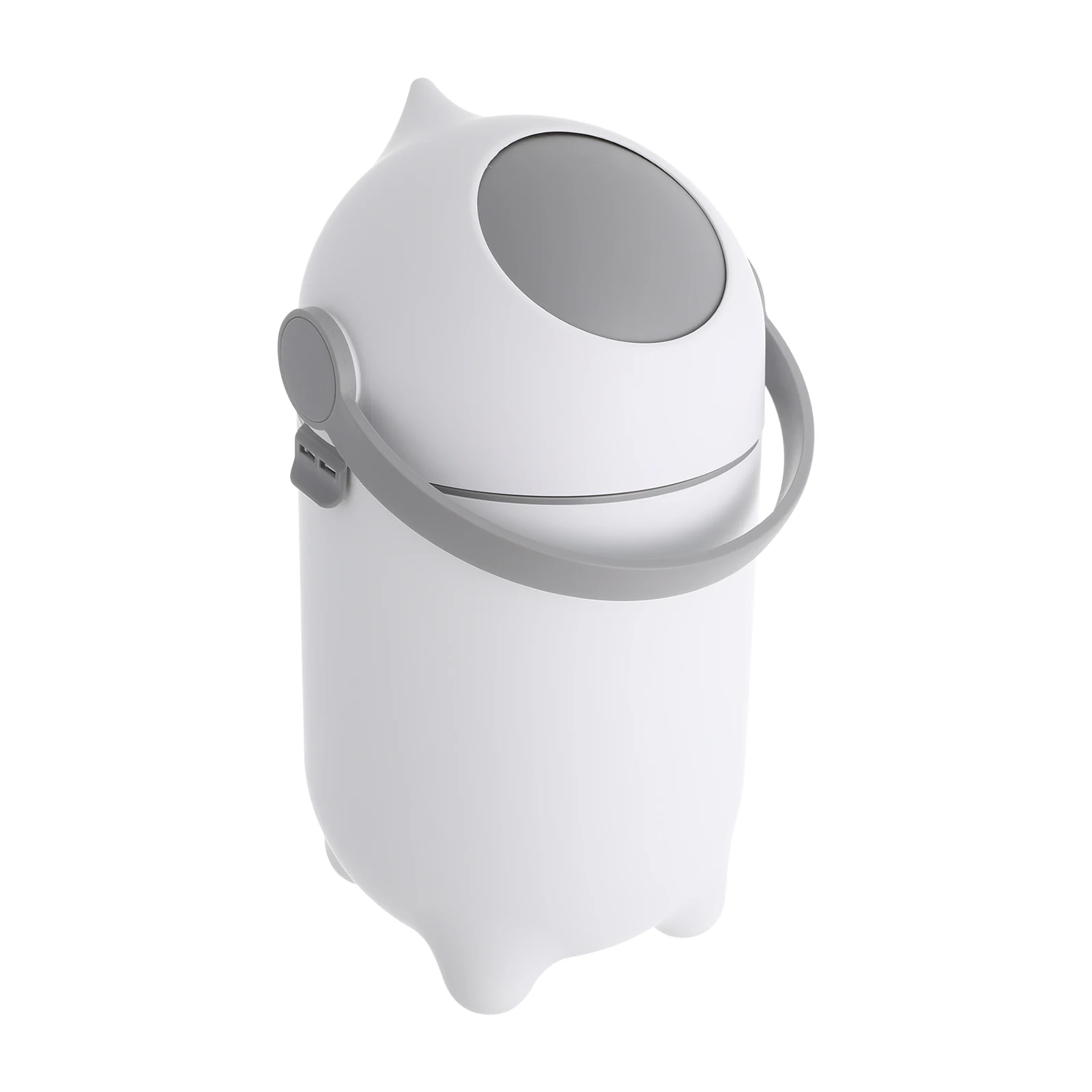 Diaper Pail with Airtight Lid, 3.96 Gal Nursery Trash Can, Odor Lock PP Diaper Bin for Baby, Holds 16 Diapers