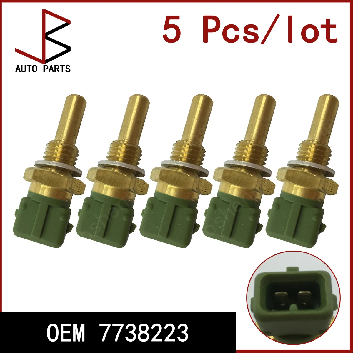 5 Pcs/lot New OEM 7738223 1920.K9 70511110 13622242184 96131470 Coolant Temperature Sensor for BMW 3 Touring 1994-1999 3 90-98