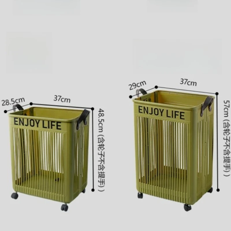 Large Organizer Laundry Baskets Wheels Clothes Clearance Storage Laundry Hamper Mesh Household Cesto De Roupa Bedroom Stuff