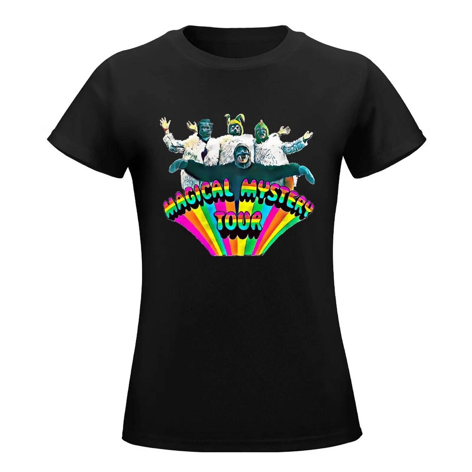 Magical Mystery Tour Album Cover Colored T-Shirt hippie clothes animal print shirt for girls t-shirts for Women pack