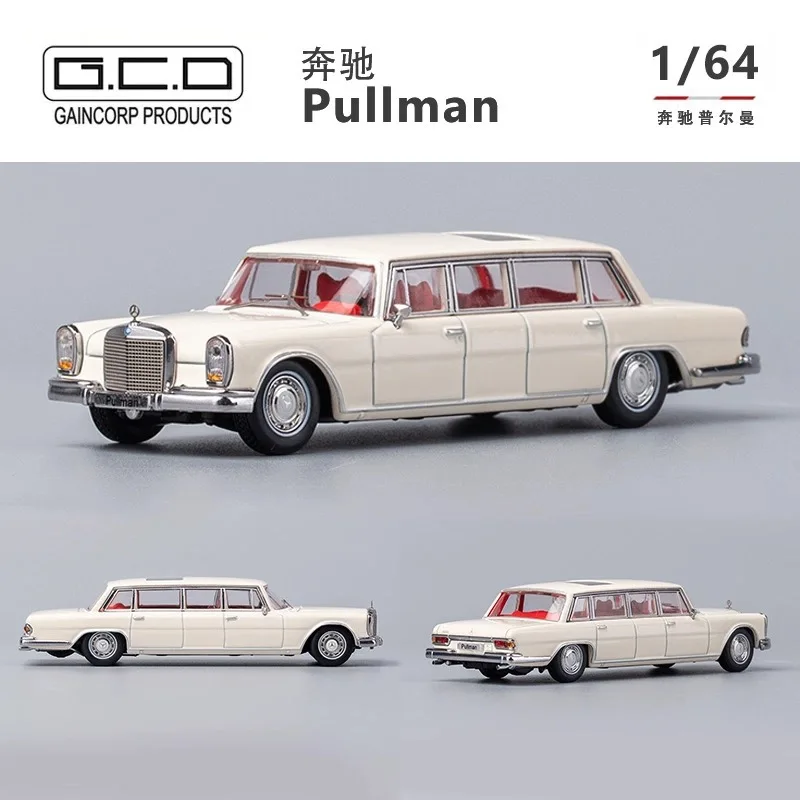 GCD 1:64 Mercedes-Benz Pullman W100 luxury car Sun Roof version cast model car