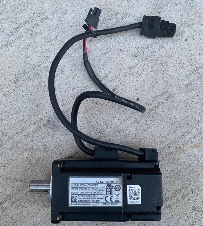 モーター-200w-ecma-c30602rs、状態は写真の通り、正常に動作します、テスト済みです。