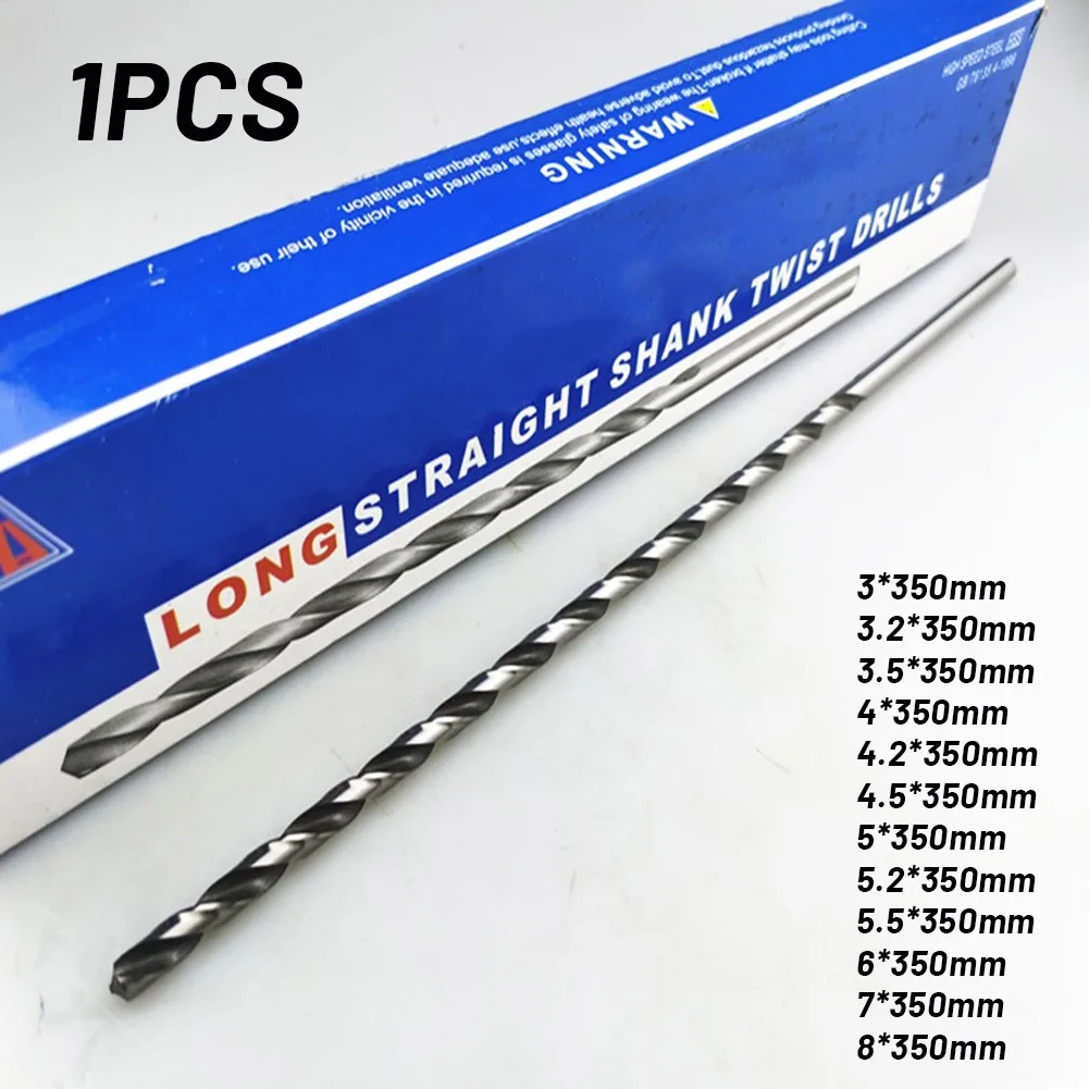 W6 foret foret perçage étendu Extra Long HSS haute vitesse acier tige droite outil de haute qualité pratique