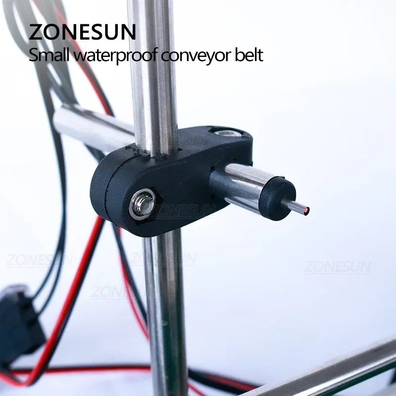 ZONESUN Small Digital Control Automatic Waterproof Conveyor Belt For Production