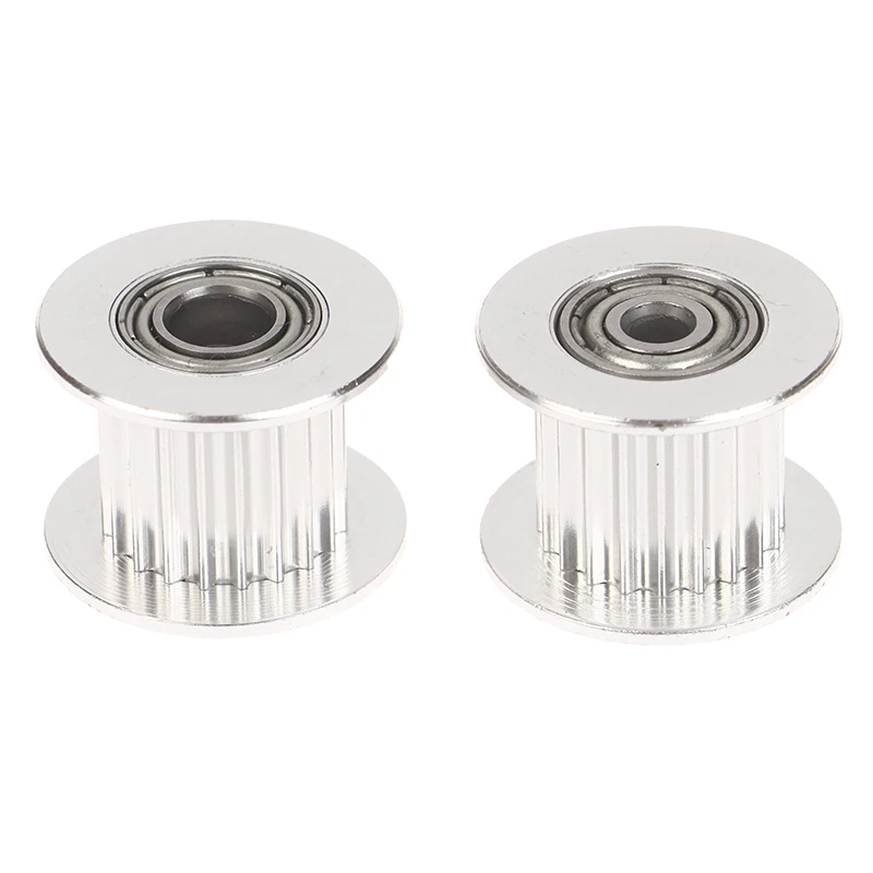 Натяжной шкив ГРМ GT2, 16 зубьев, 20 зубьев, алюминиевые зубья 3/4/5 мм, ширина 6/10 мм для деталей 3D-принтера, ремень ГРМ