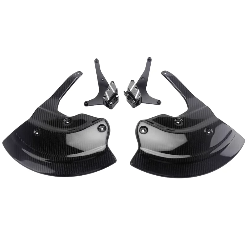 For BMWS1000R S 1000 RR M1000 M1000RR 2019-2023 Carbon Fiber Front Caliper Covers Radiator Side Plates Hubcaps Rotor Trim Plate