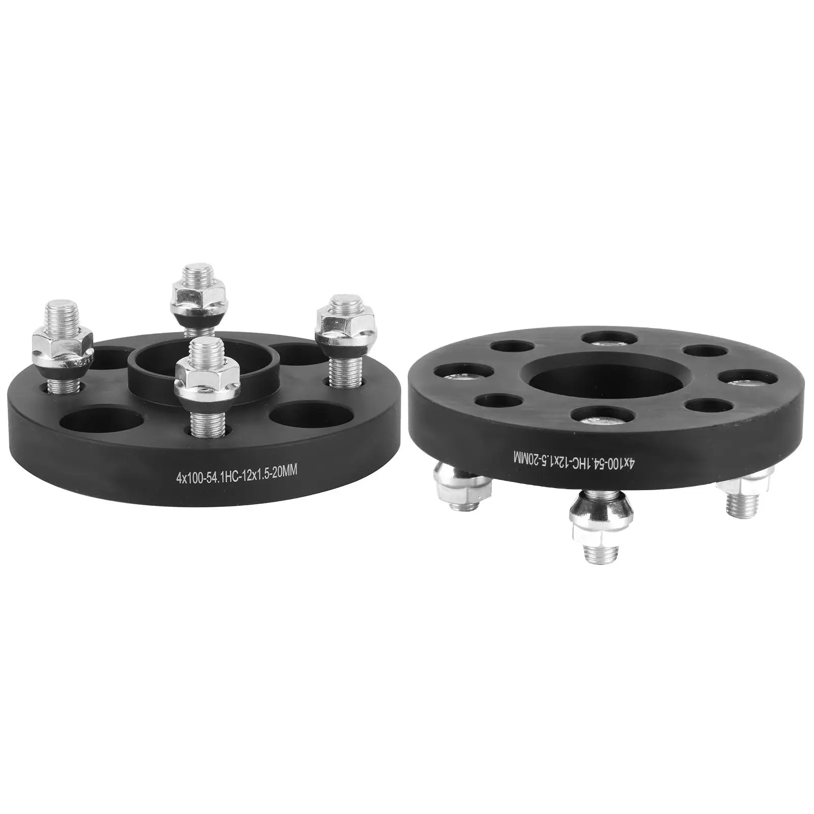 2pcs 20mm/0.8in Thick Wheel Spacers Hub Flange 4x100 PCD Accessory Fit for Mazda MX5 Mk1 Mk2