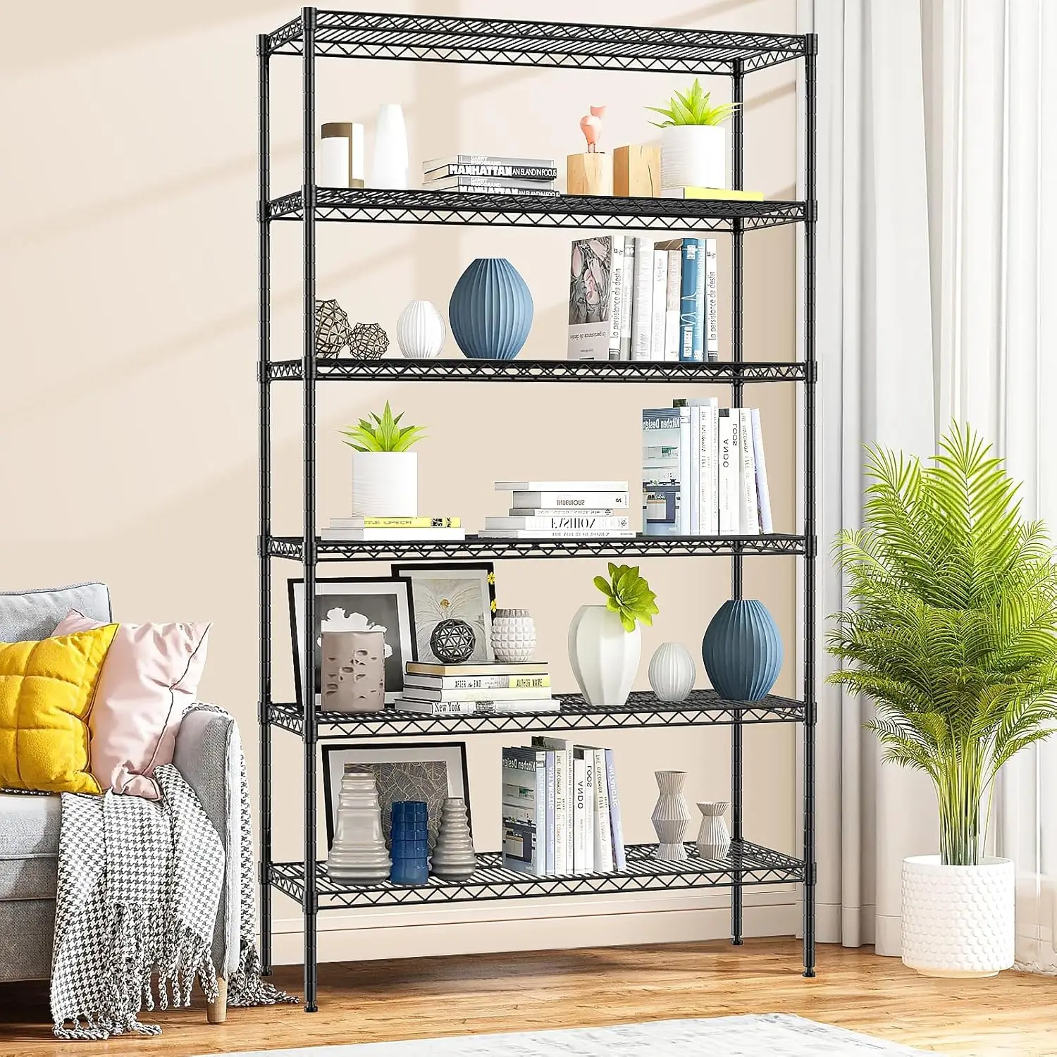 6-Tier Wire Shelf 72