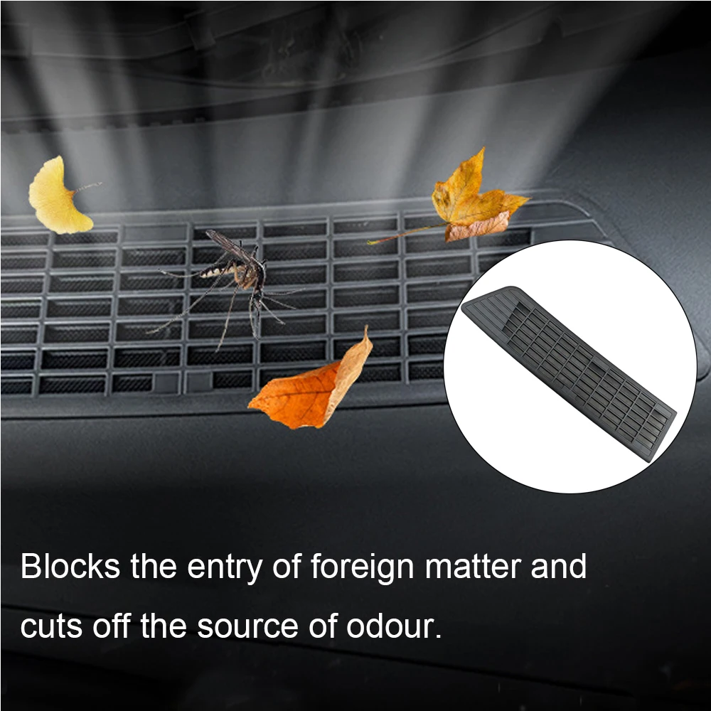1pcs Air Inlet Protective Cover For Tesla Model 3 Anti-insect Anti-fouling Front Cover Air-Conditioning Cover