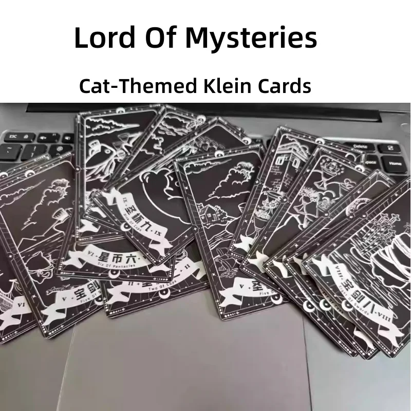 

Аниме Lord Of Mysteries Goods Колода Таро Кляйн с кошачьей тематикой, набор 78 карт, игрушка в подарок