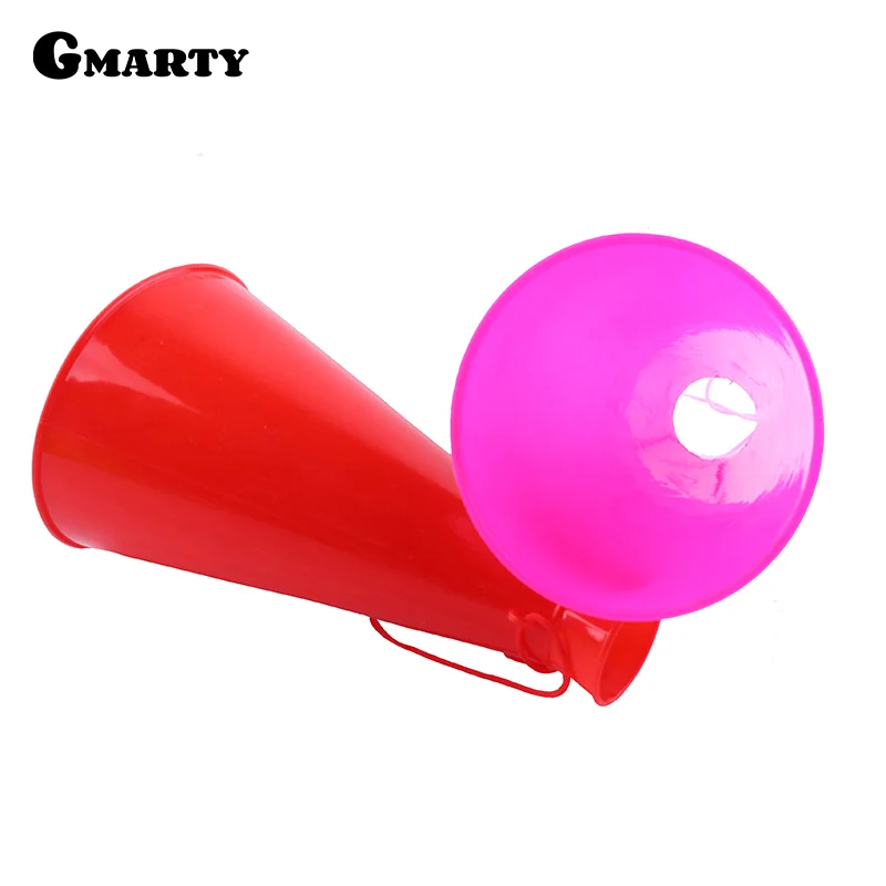 Cheerleaders Trumpet Speaker Cheer Plastic Horn Loudspeaker Trumpet Horn Toy Soccer Fan Trumpet For Birthday Party