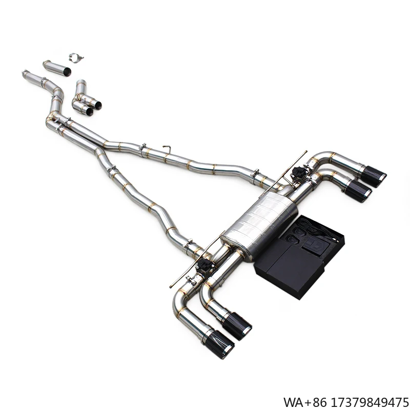 

OEM Auto Exhaust Pipes for BMW 540/540i G30/G38 3.0T B58 2018-2024 Stainless Steel Catback Muffler Valvetronic