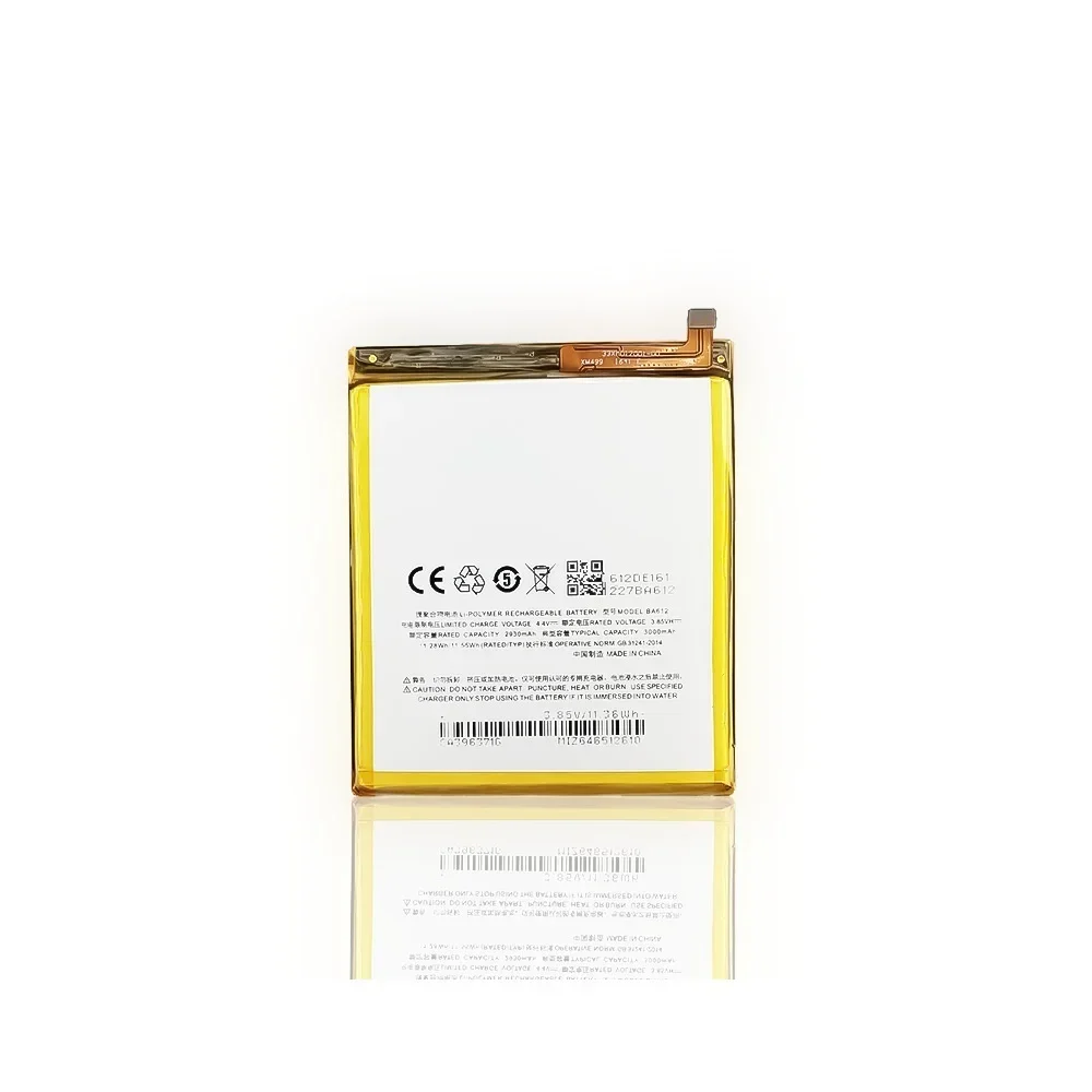 New  BA612 Battery For Meizu 5S M5S M612Q M612M M612H 3000mAh Smart Phone +Tracking Number