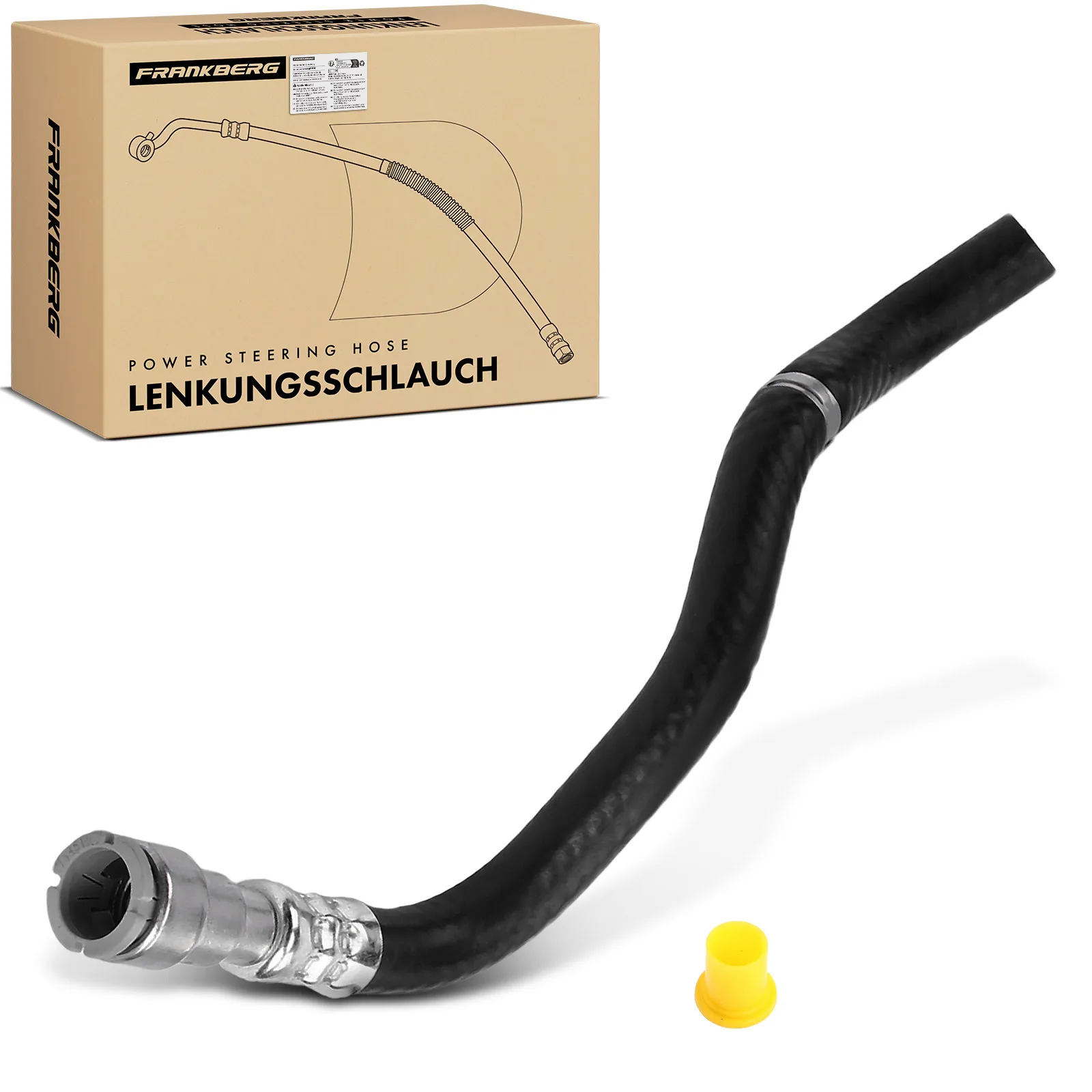 Frankberg 1x Tuyau de conteneur d'équilibrage pour BMW Série 3 Touring E46 2000-2005 32416796680 3404562 32416753904