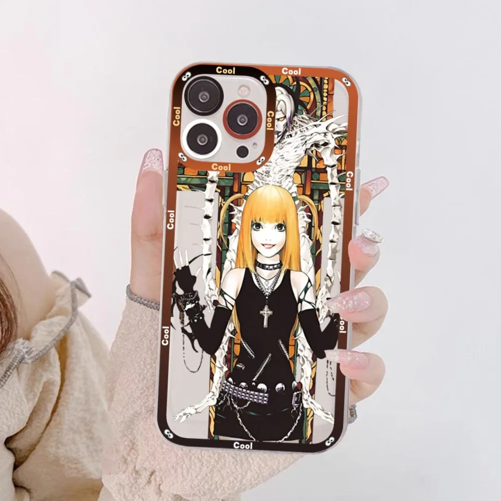 Death Note Misa Amane Phone Case For Redmi 7 8 9 A For Redmi Note 5 7 8 9 10 11 Pro Max 4G 5G Funfas