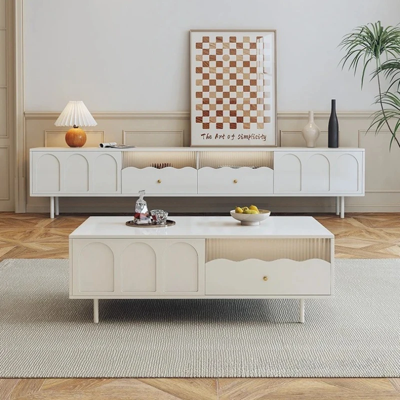 

Clearance Tv Cabinet Living Room Table Television Salon Wood Tv Table With Electric Fireplace home luxury Living Room Furniture