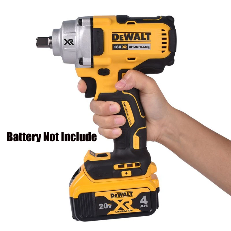 Imagem -02 - Dewalt-chave de Impacto sem Fio Brushless Pistola de ar Recarregável Ferramentas Elétricas Dcf894 18v 20v 447n.m