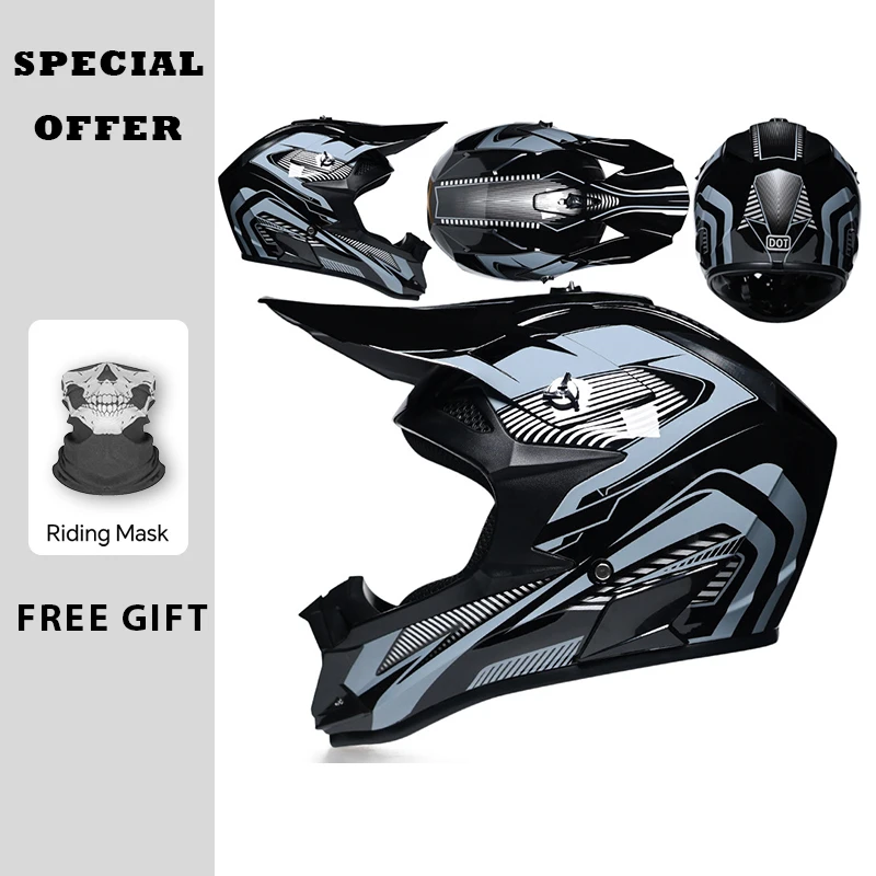 ORZ المهنية سباق موتوكروس خوذة على الطرق الوعرة خوذة دراجة نارية على الطرق الوعرة ATV دراجة نارية الجبلية خوذة سباق تنفس DOT #6
