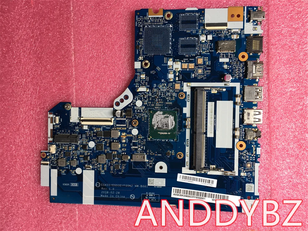 

FOR Lenovo Ideapad 330-15IGM N4100 Motherboard 5B20R33808 NM-B661 TEST OK