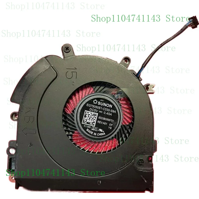 840G5 Laptop CPU Cooling Fan for HP for EliteBook 745 755 840 850 G5 ZBook 15uG5 L22307-001 EG75050S1-C030-S9A 6033B 0059801